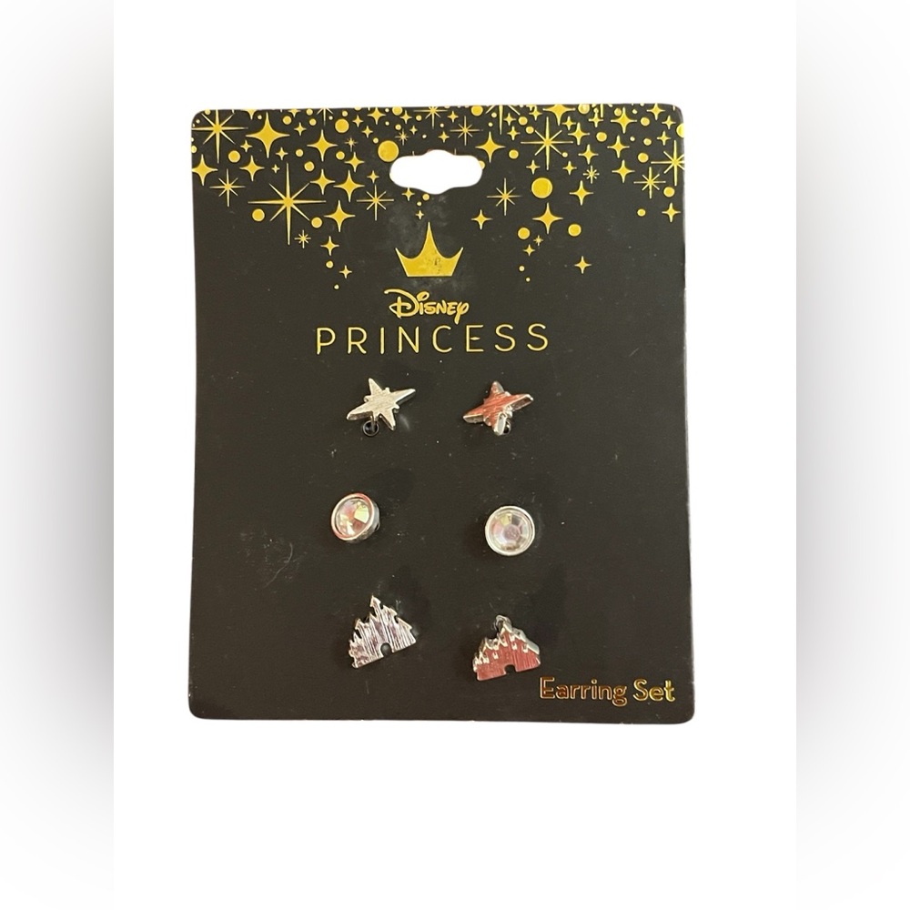 Disney Silver Earring Set